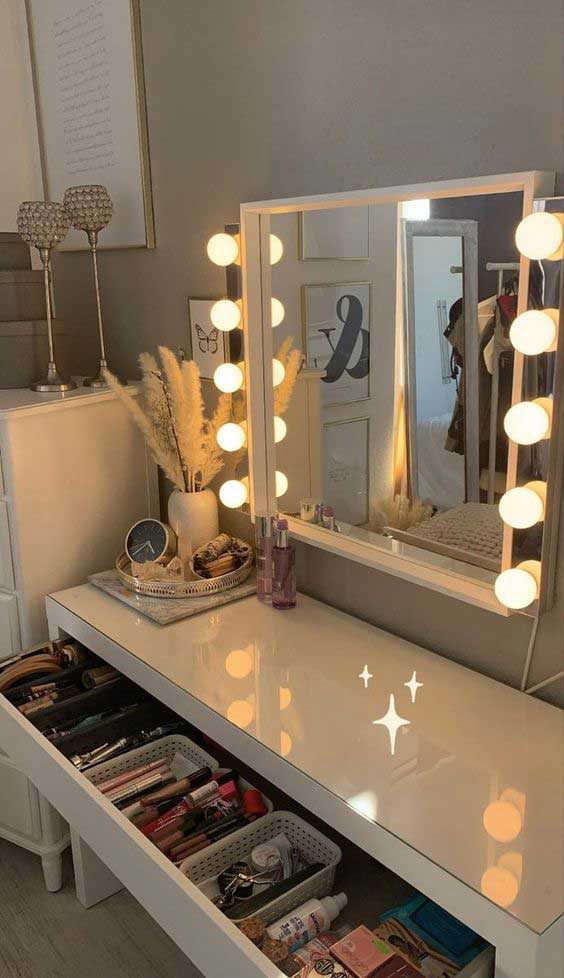 آینه گریم نور آفتابی